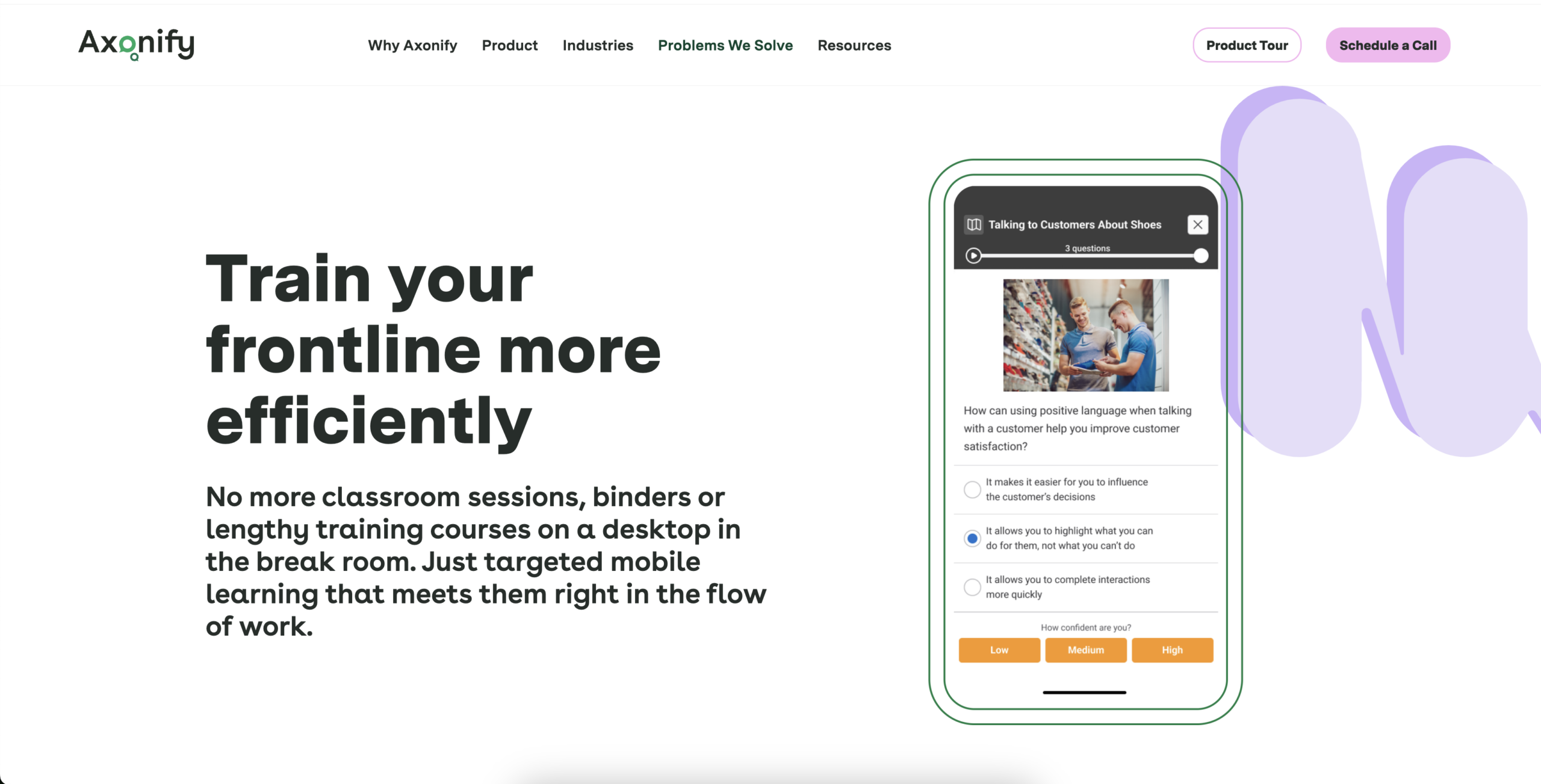 Axonify Mobile Learning Screenshot Hr