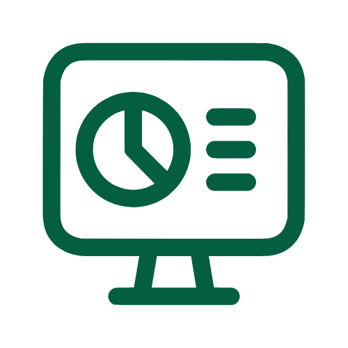 Insights at every step icon